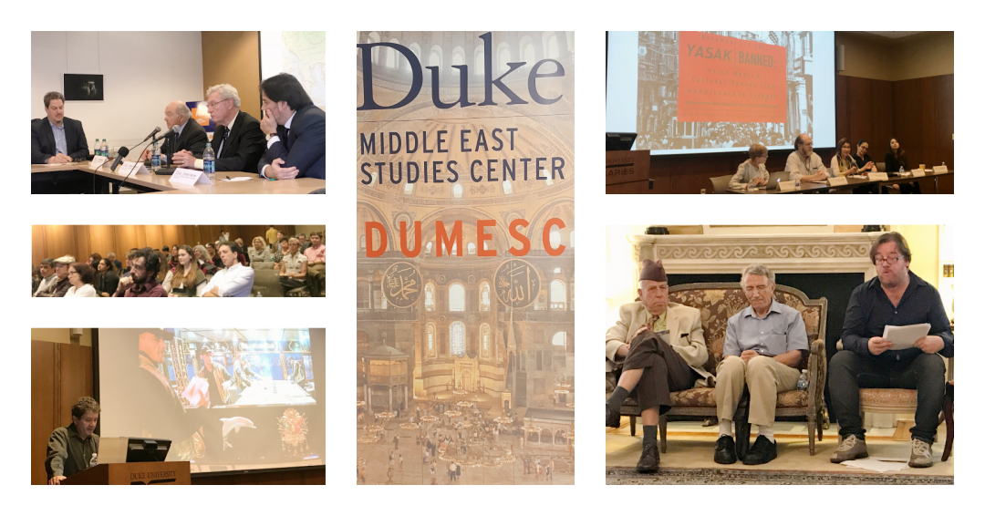 Collage of Middle East Studies events at Duke