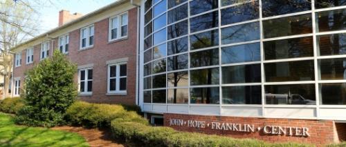 View of John Hope Franklin Center at Duke
